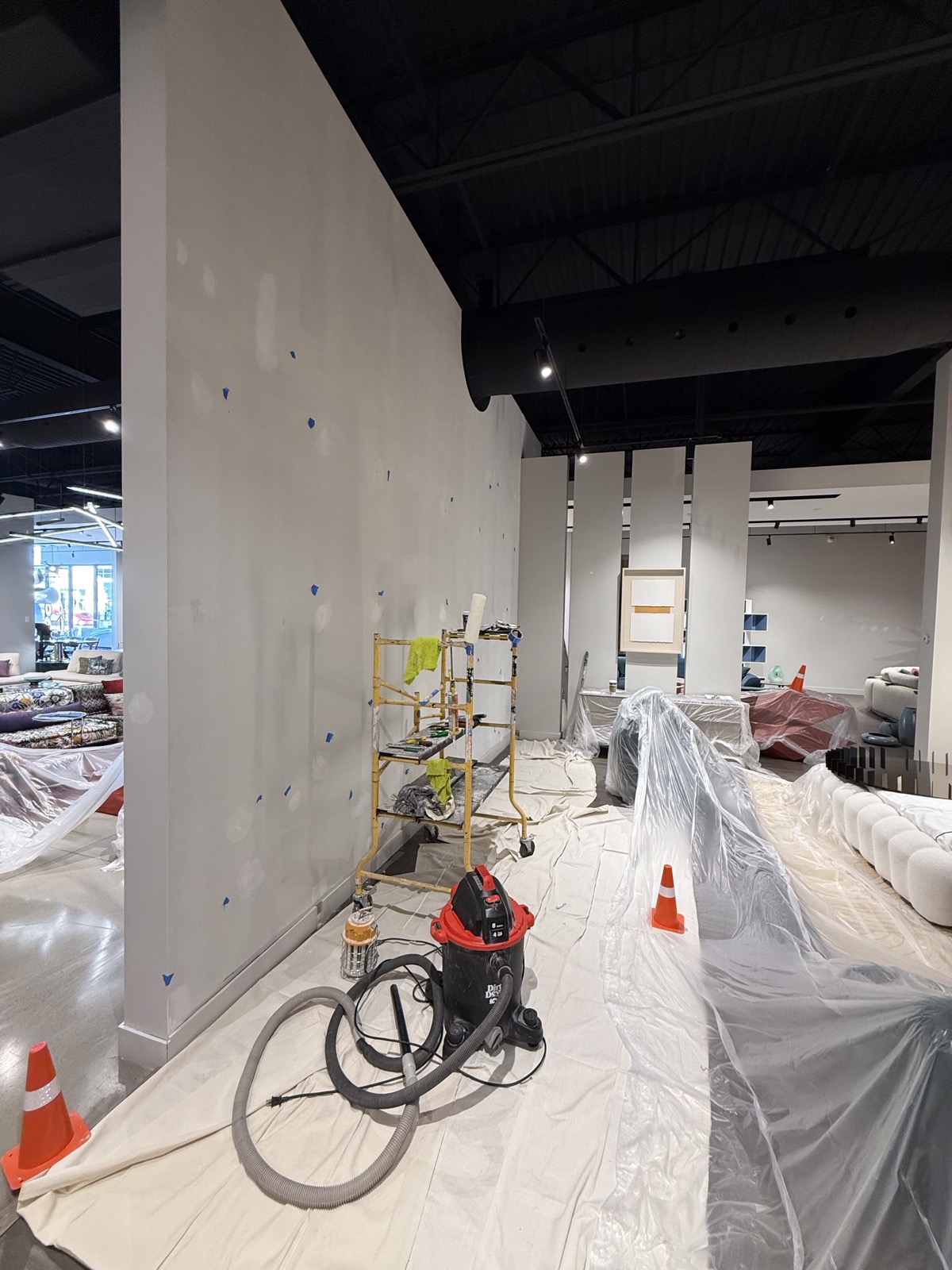 Chantier commercial Bouche Trous