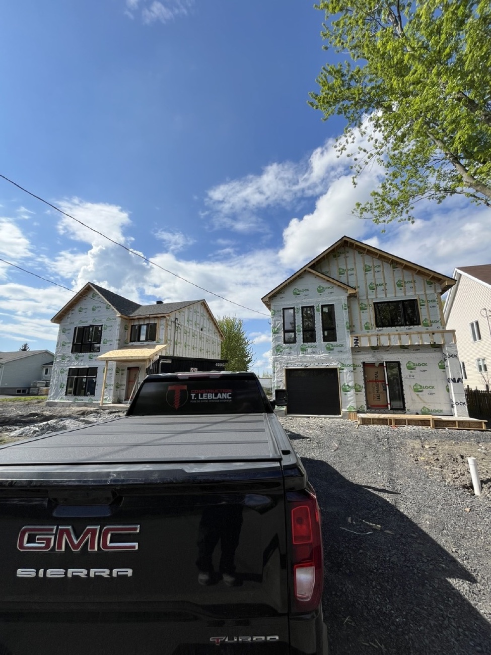 Réalisation Construction T. Leblanc — système intérieur